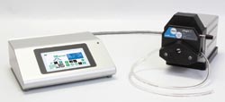 Innovative touchscreen peristaltic pump