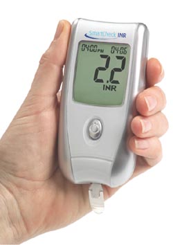 Anticoagulation monitoring at the point of care