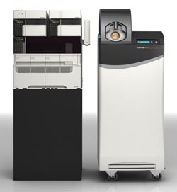 Compact liquid chromatography mass spectrometry