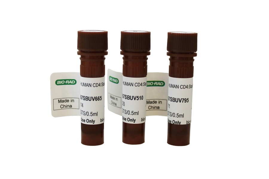 Multiplex flow cytometry enhanced with three new ultraviolet dyes