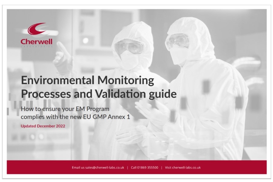 Cherwell publishes new guide to EM best practice in compliance with revised Annex 1