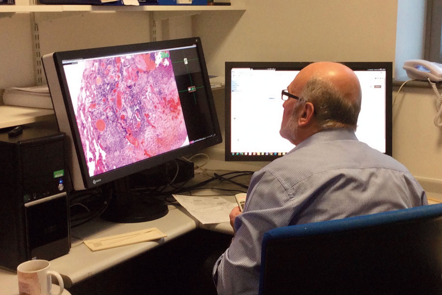 Saving time and breaking down barriers with digital pathology