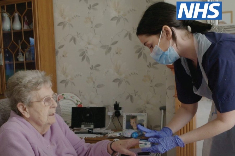 NHS delivers 10,000 virtual ward beds target