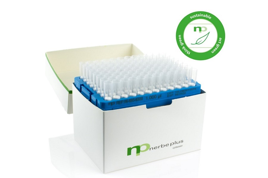 Eco-conscious, low retention pipette tips